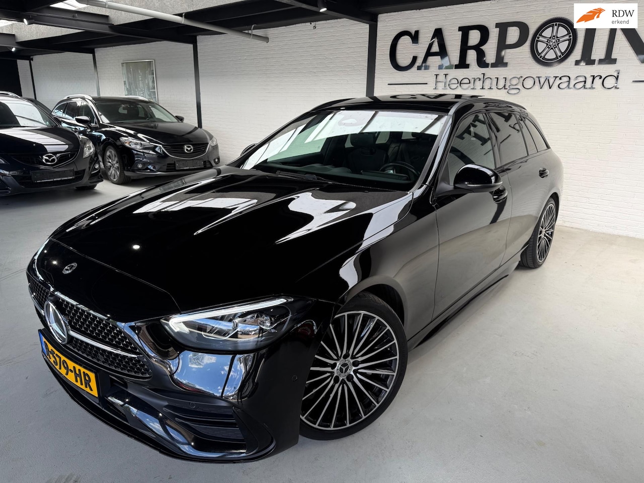 Mercedes-Benz C-klasse Estate - 200 Luxury Line 2022 AMG Pakket Pano Camera Night Vol Opties - AutoWereld.nl