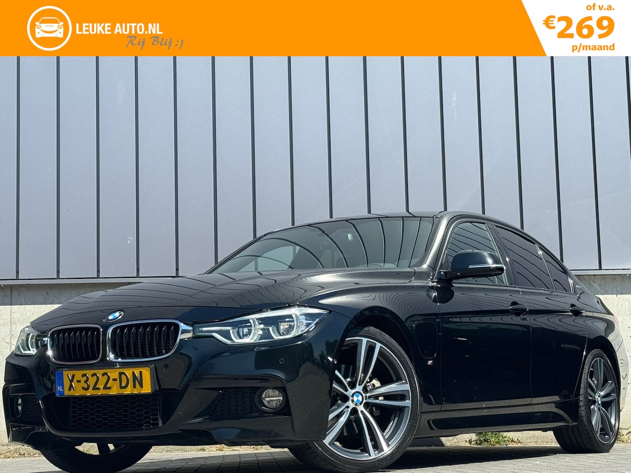 BMW 3-serie - 330e 252PK M-Sport Shadow Navi+ Leer 360 Camera - AutoWereld.nl