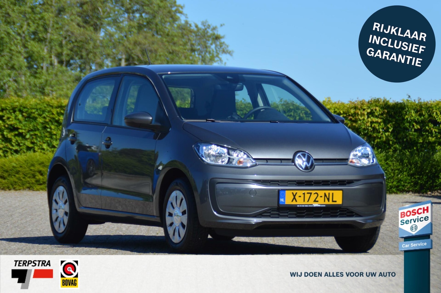 Volkswagen Up! - 1.0 65 pk Executive pdc/cruise control/camera 5836 km! - AutoWereld.nl