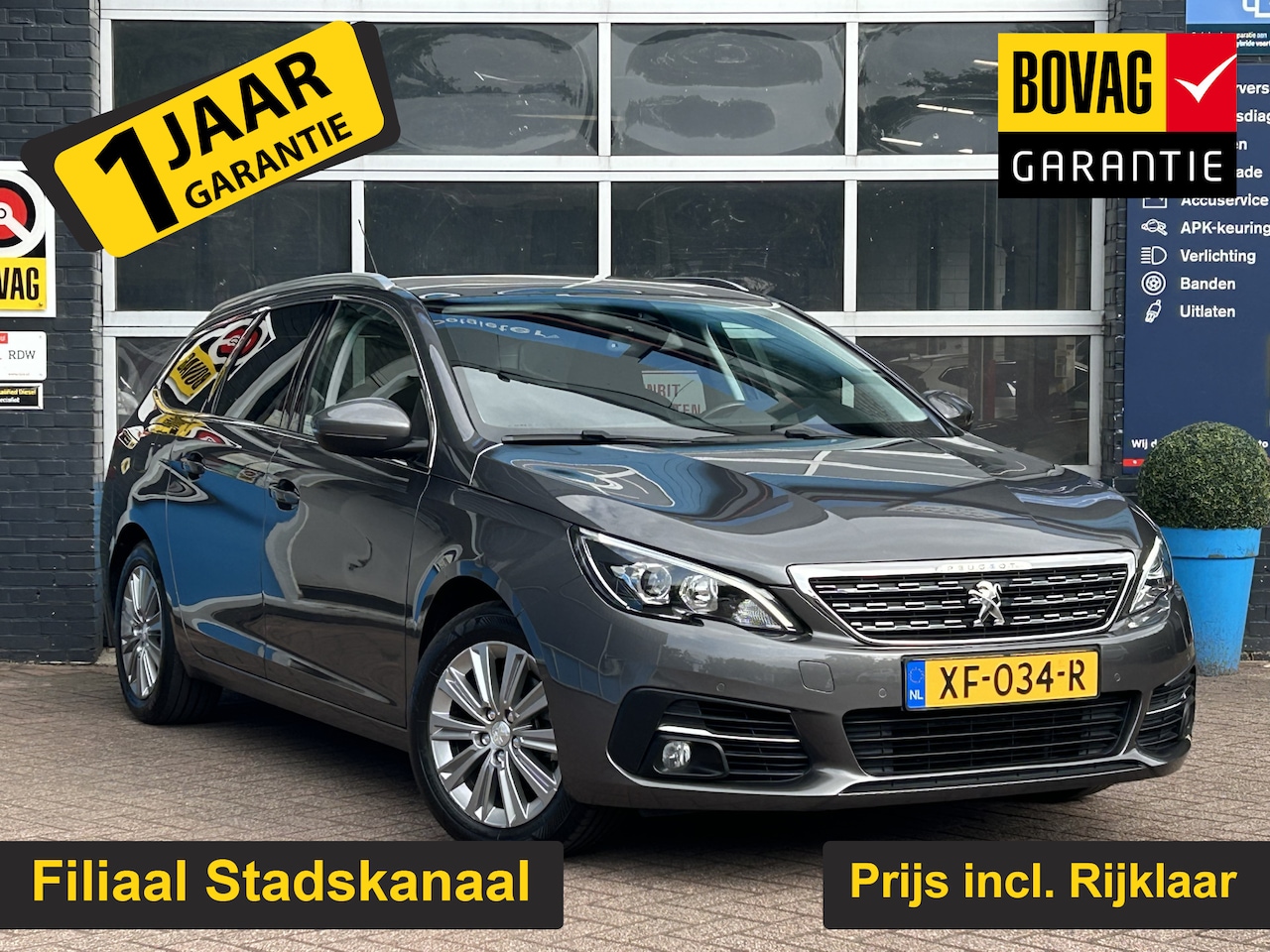 Peugeot 308 SW - 1.2 PureTech Blue Lease Premium | 360° Camera | Cruise Control | Panoramadak | Apple Carpl - AutoWereld.nl