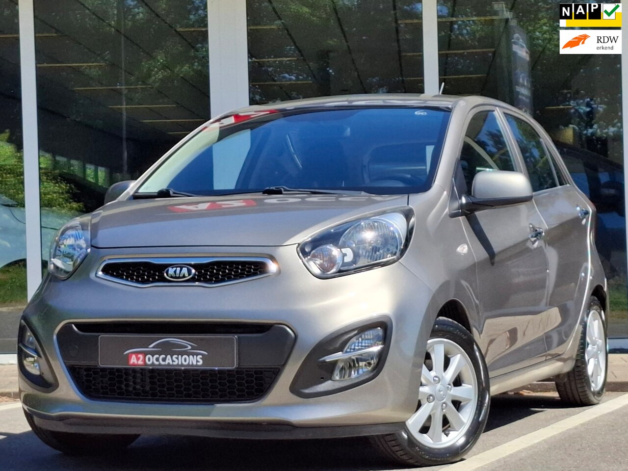 Kia Picanto - 1.0 CVVT Clima/Bluetooth/LM Velgen/USB-Aux - AutoWereld.nl