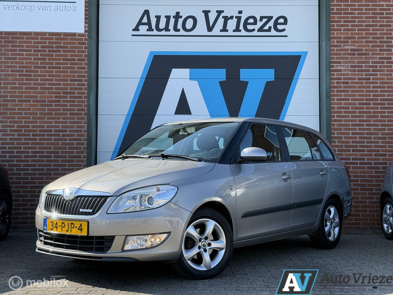 Skoda Fabia Combi - 1.2 TDI Greenline 1.2 TDI Greenline, NAP, Trekhaak, Clima - AutoWereld.nl