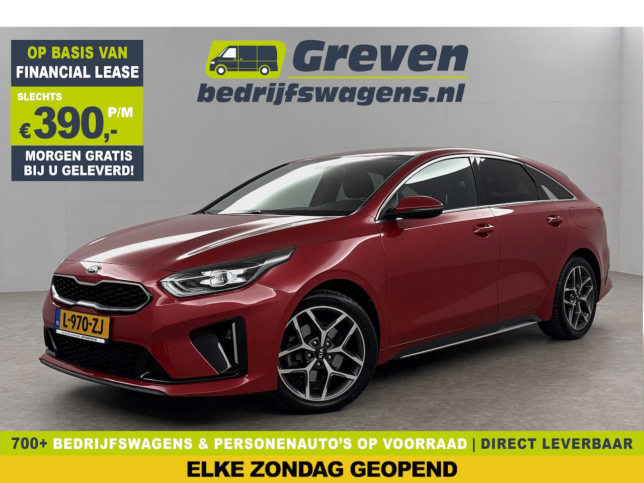 Kia Pro cee'd - 1.4 T-GDI 140PK GT-Line Camera Carplay LED Virtual Clima Cruise Navi PDC 17''LMV - AutoWereld.nl