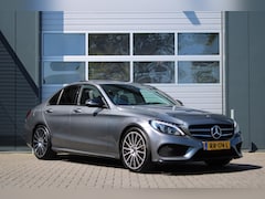 Mercedes-Benz C-klasse - 180 AMG Sport Edition Clima/Cruise/Navi/Bluetooth/Panodak/Burmester/Camera/PDC/LED/Leder/1