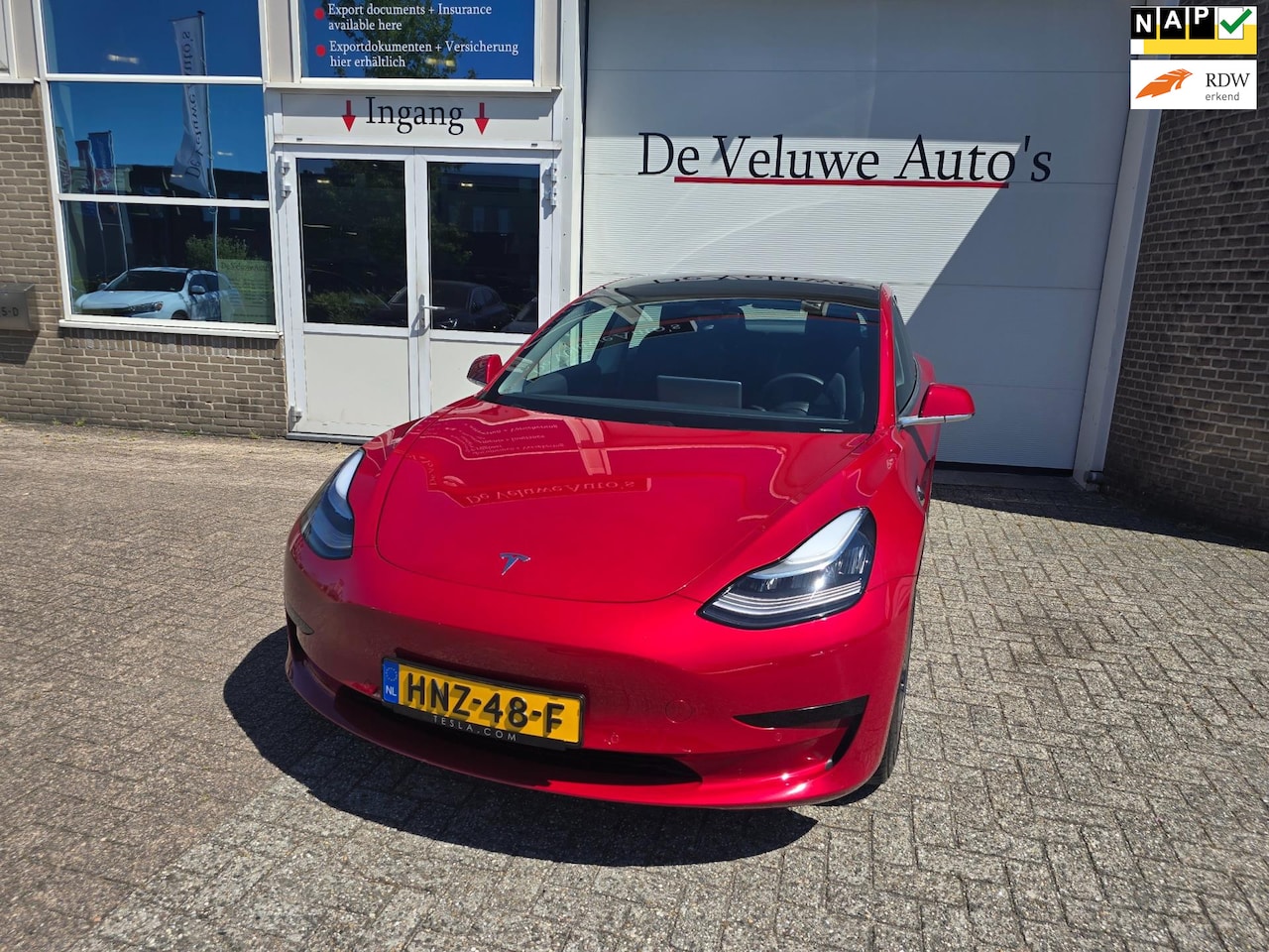 Tesla Model 3 - Standard RWD Plus 60 kWh camera leder 53462 km - AutoWereld.nl