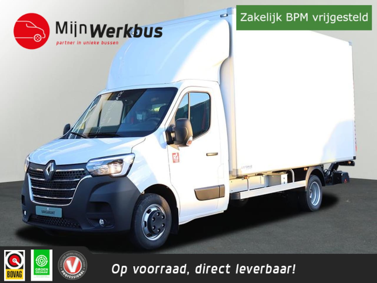 Renault Master - T35 2.3 dCi 165 L4 Bakwagen Dubbellucht | DHollandia Klep - AutoWereld.nl