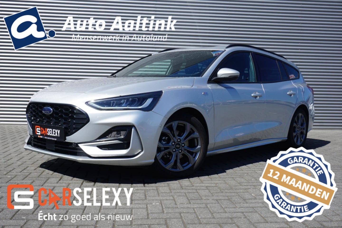 Ford Focus Wagon - 155PK ST-LINE AUTOMAAT | WINTERPACK | ADAPTIVE | CARPLAY | LUXE! - AutoWereld.nl