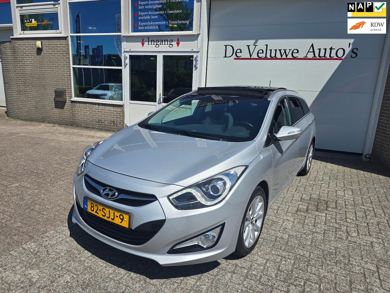 Hyundai i40 Wagon - 2.0 GDI i-Vision schuifdak camera keyless - AutoWereld.nl