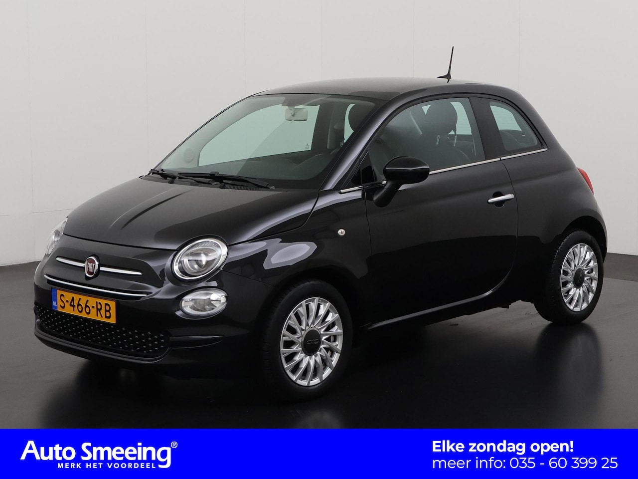 Fiat 500 - 1.2 Lounge | Panoramadak | Apple/Android Carplay | Lichtmetalen Velgen | Zondag Open! - AutoWereld.nl