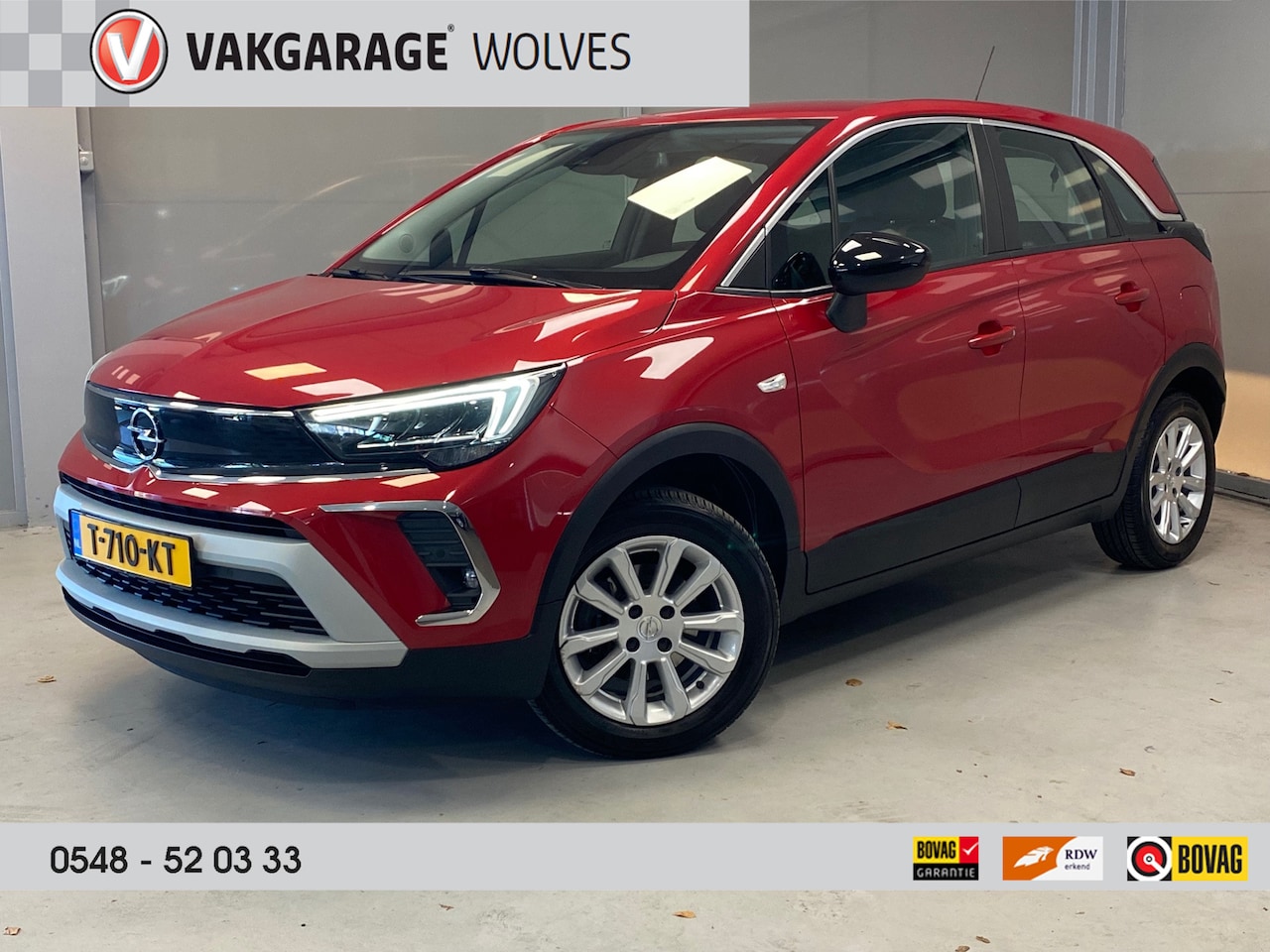 Opel Crossland - 1.2 Turbo Elegance | AUTOMAAT | 130 pk | LED | CLIMA | CAMERA | - AutoWereld.nl