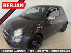 Fiat 500 - 0.9 TwinAir Blackjack AIRCO NAVI BLUETOOTH LEER VELGEN PRIVACYGLAS MULTI STUUR NWE APK INR