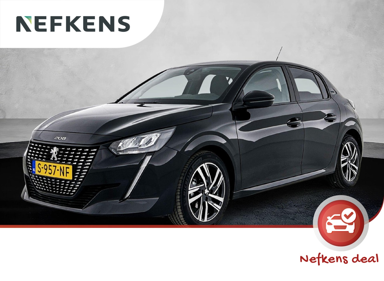 Peugeot 208 - Style 75 pk | Navigatie | Parkeersensoren Achter | Airco | Cruise Control | DAB Ontvanger - AutoWereld.nl
