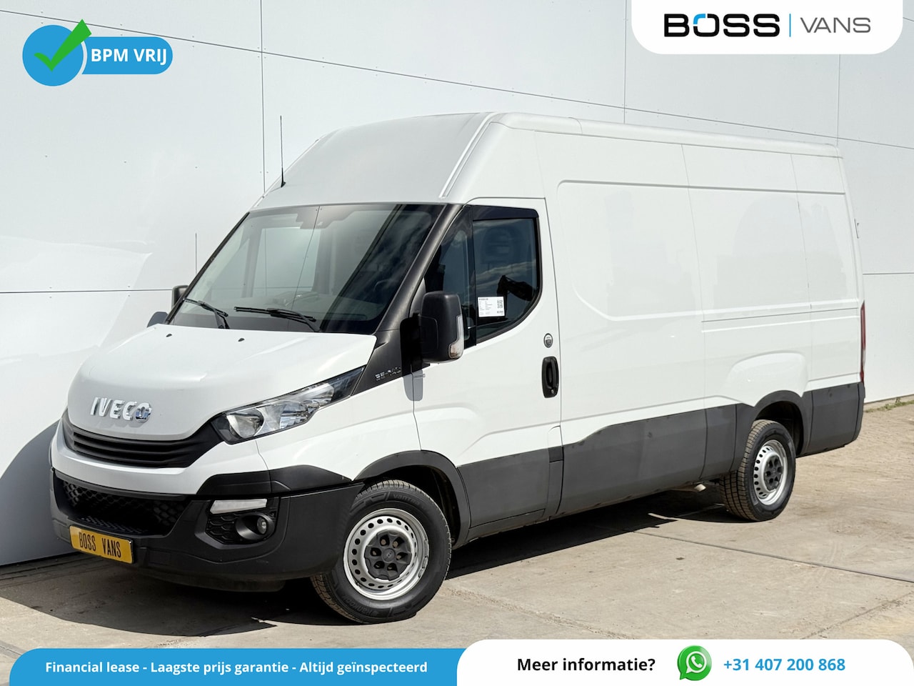 Iveco Daily - 35S14 L2H2 Luchtvering Trekhaak Cruise Control Climate Control Lucht Geveerde Bestuurderss - AutoWereld.nl
