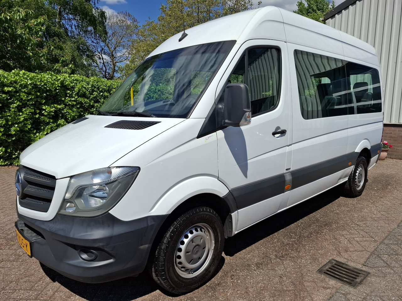 Mercedes-Benz Sprinter - 314 2.2 CDI 366 EUVI 15750.- INCL BTW 9-PERSOONS ROLSTOELVERVOER 143PK - AutoWereld.nl