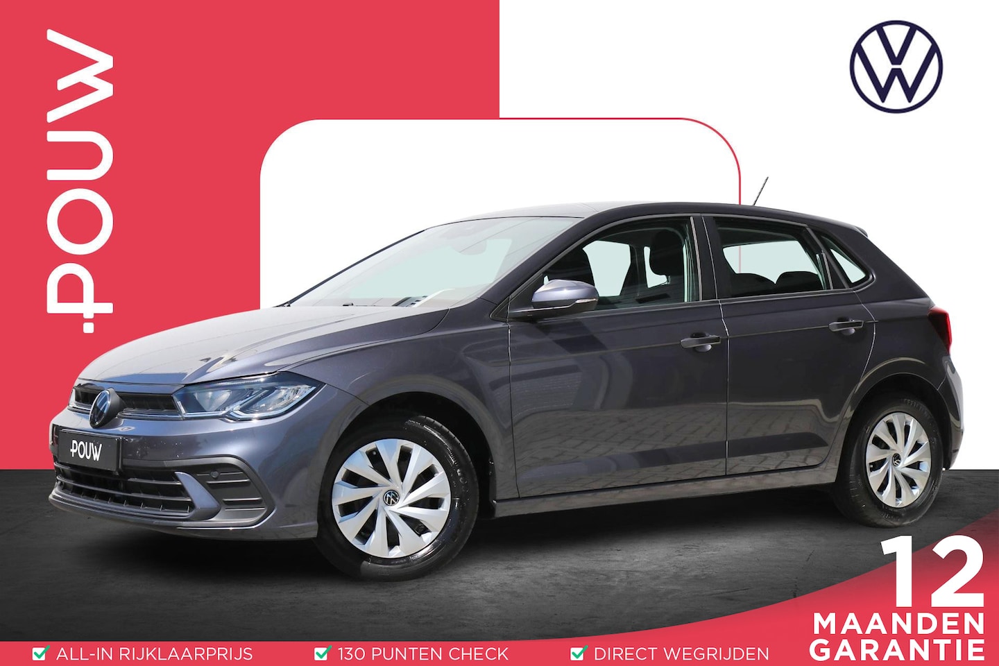 Volkswagen Polo - 1.0 TSI 95pk | Apple Carplay & Android Auto | Airco | LED - AutoWereld.nl