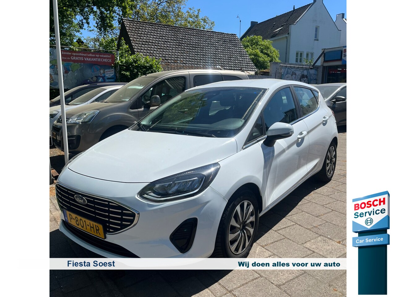 Ford Fiesta - 1.0 EcoBoost Hybrid Titanium Complete BTW auto met oa.  navigatie en line assist en cruise - AutoWereld.nl