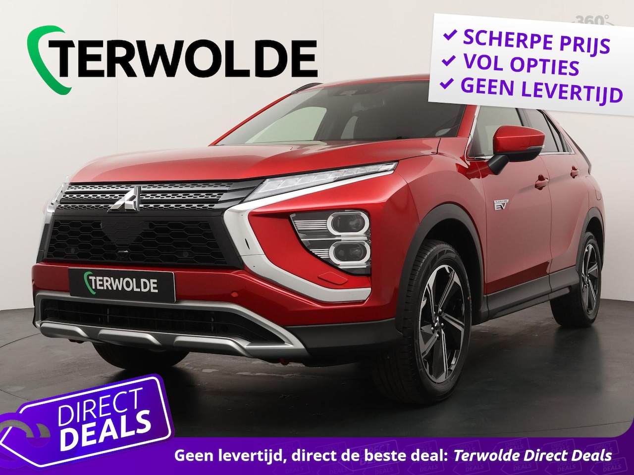 Mitsubishi Eclipse Cross - 2.4 PHEV Intense+ | €8000 Voordeel | Stoelverwarming | 4x4 aandrijving | - AutoWereld.nl