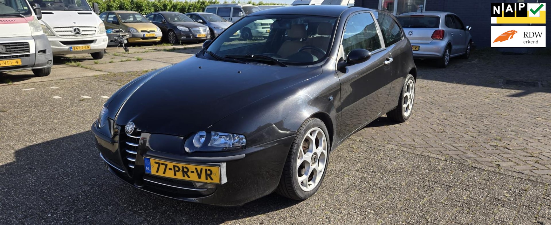 Alfa Romeo 147 - 1.6 T.Spark Veloce Lusso Rijd en schakelt goed - AutoWereld.nl