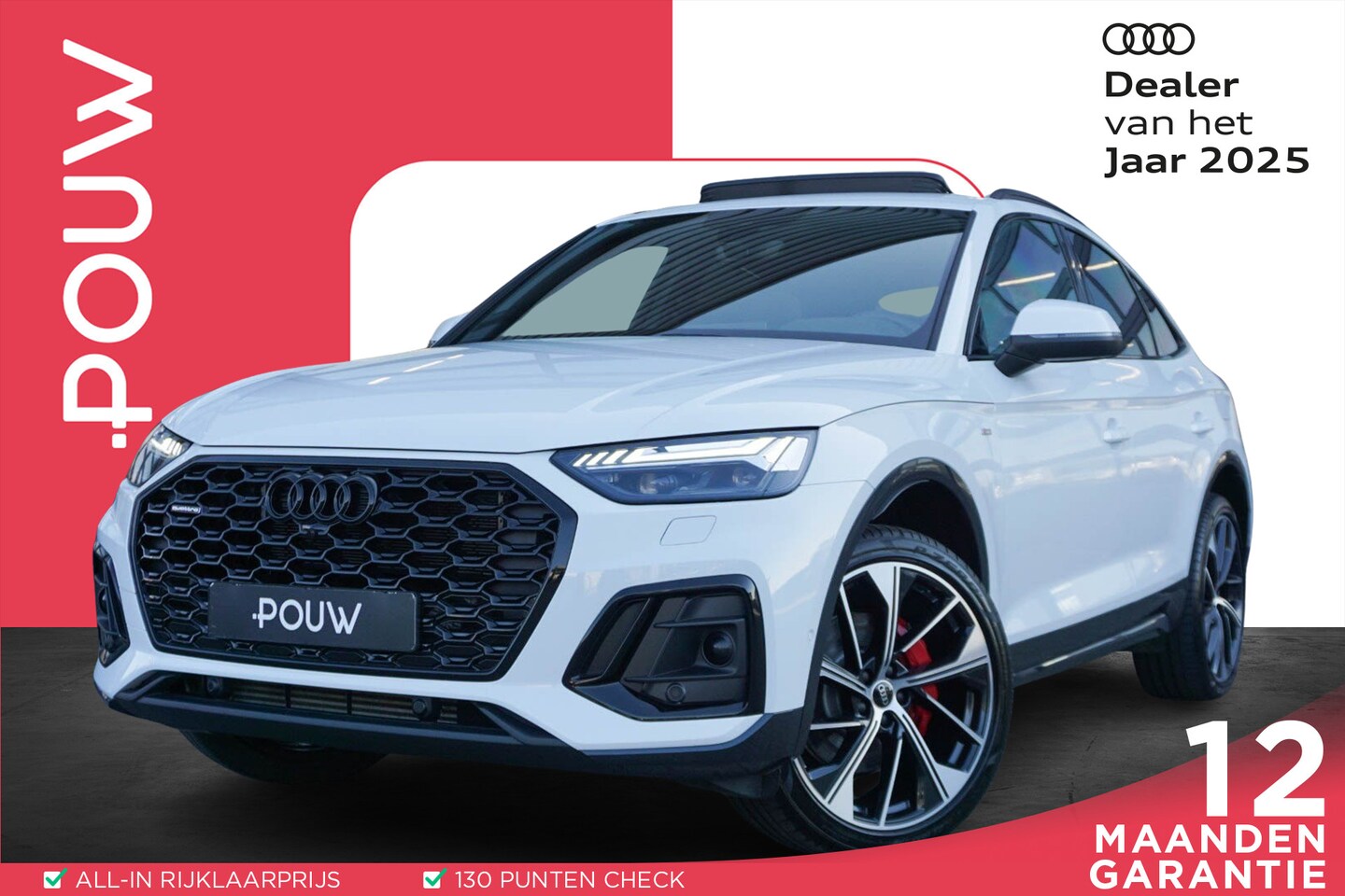 Audi Q5 Sportback - 55 TFSIe 367pk PHEV S Edition | Panoramadak | 21'' Velgen | Trekhaak - AutoWereld.nl