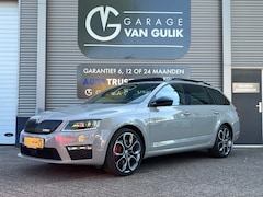 Skoda Octavia Combi - 2.0 TSI RS 220PK Automaat, Navi, Clima, Cruise, PanoDak, Carplay, Isofix, Usb, Lmv, Stoelv