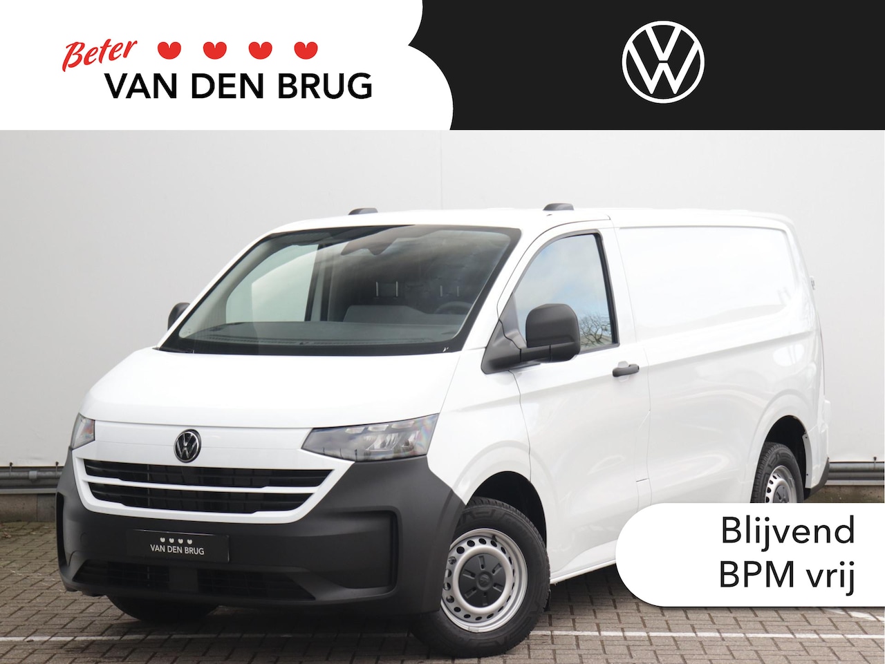 Volkswagen Transporter - 2.0 TDI L1H1 28 150pk | BPM-vrij | Achterdeuren | Camera | Cruise control | App-connect | - AutoWereld.nl