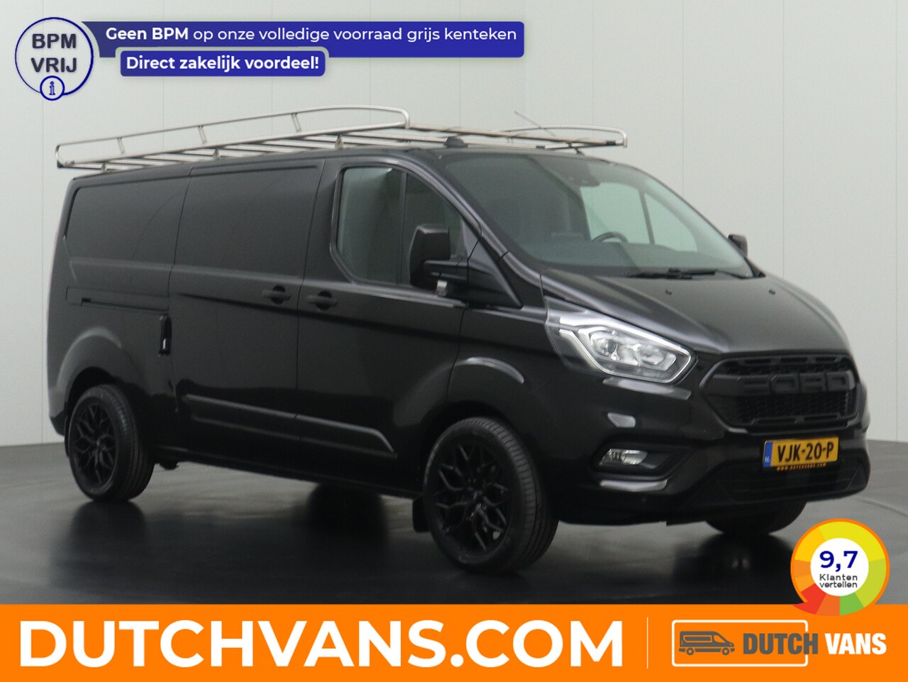 Ford Transit Custom - 2.0TDCI 130PK Automaat Lang Achterdeuren | Imperiaal | Trekhaak | Navigatie | Camera | Cru - AutoWereld.nl