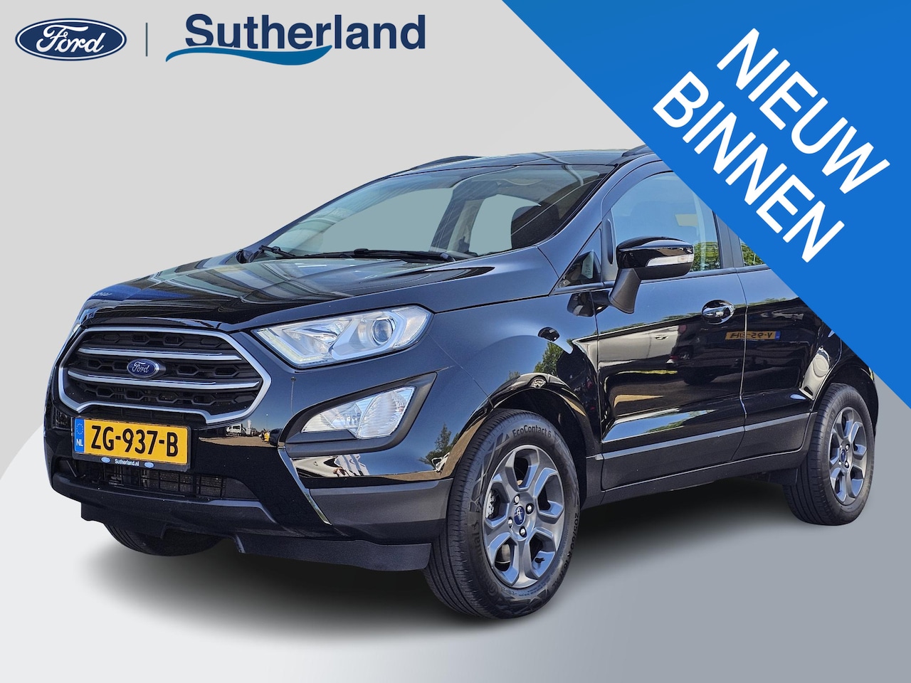 Ford EcoSport - 1.0 EcoBoost Trend Ultimate 125 pk | Trekhaak | Navigatie | Achteruitrijcamera | PDC | Cru - AutoWereld.nl