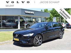 Volvo V90 - T8 390PK AWD R-Design HUD | H&K | Trekhaak | Luchtvering | 360 camera | 19"LMV