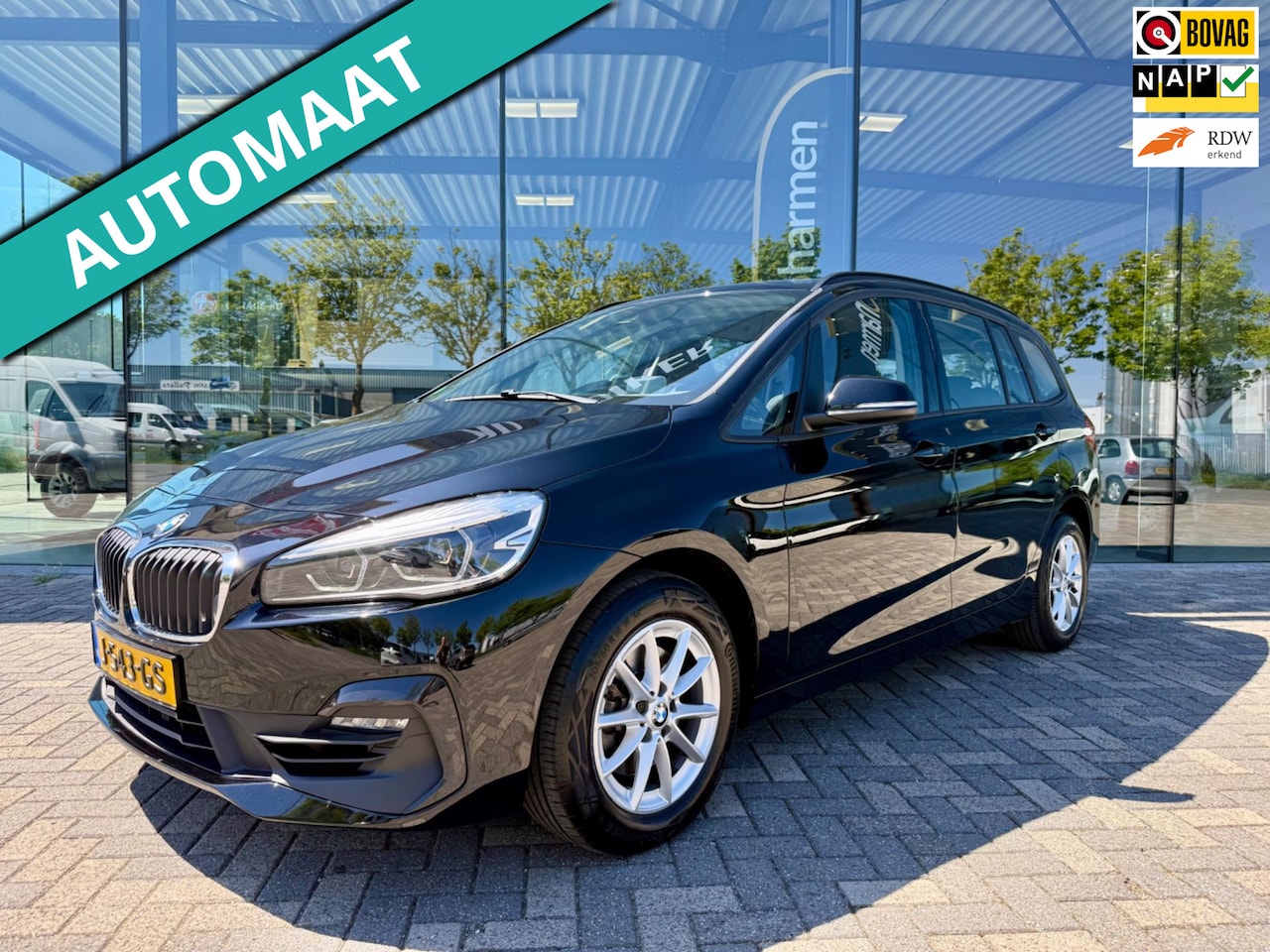 BMW 2-serie Gran Tourer - 218i automaat 7 persoons, Executive Edition, LED, Elek achterklep - AutoWereld.nl