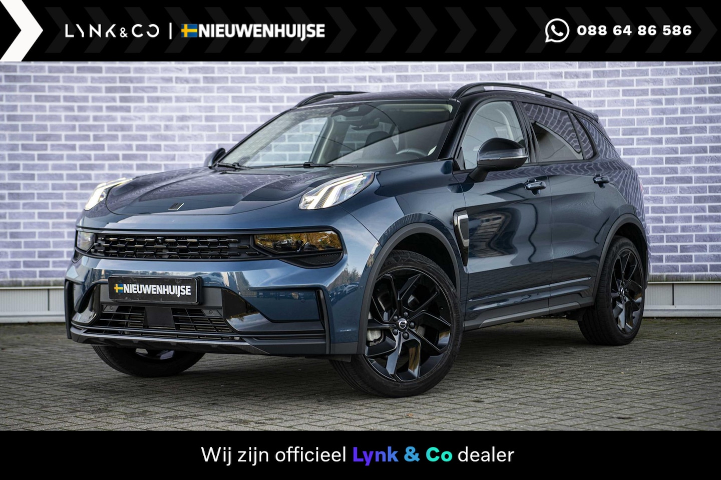 Lynk & Co 01 - 1.5 Business Edition - Leder - Black Pack - NIEUW UIT VOORRAAD LEVERBAAR- ONGEREGISTREERD - AutoWereld.nl