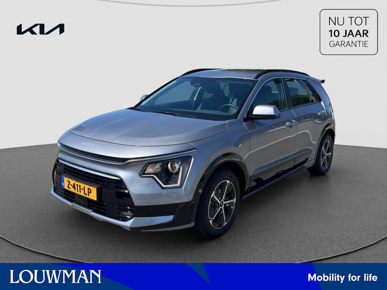 Kia Niro - 1.6 GDi Hybrid DynamicLine Half lederen  bekleding | Achteruitrijcamera | Climate Control - AutoWereld.nl