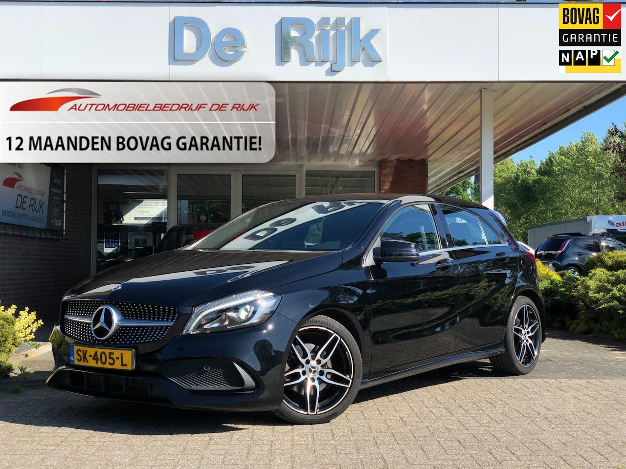 Mercedes-Benz A-klasse - 160 Sport Edition | Navi, Camera, Cruise, Carplay/Android, Half leder | Dealeronderhouden - AutoWereld.nl