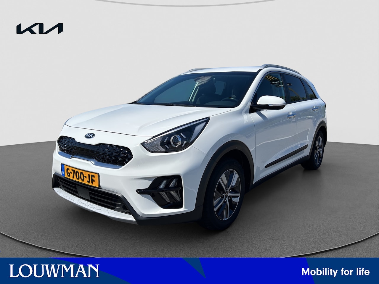 Kia Niro - 1.6 GDi Hybrid DynamicLine Half Lederen Bekleding | Cruise Control | Navigatie | Climate C - AutoWereld.nl