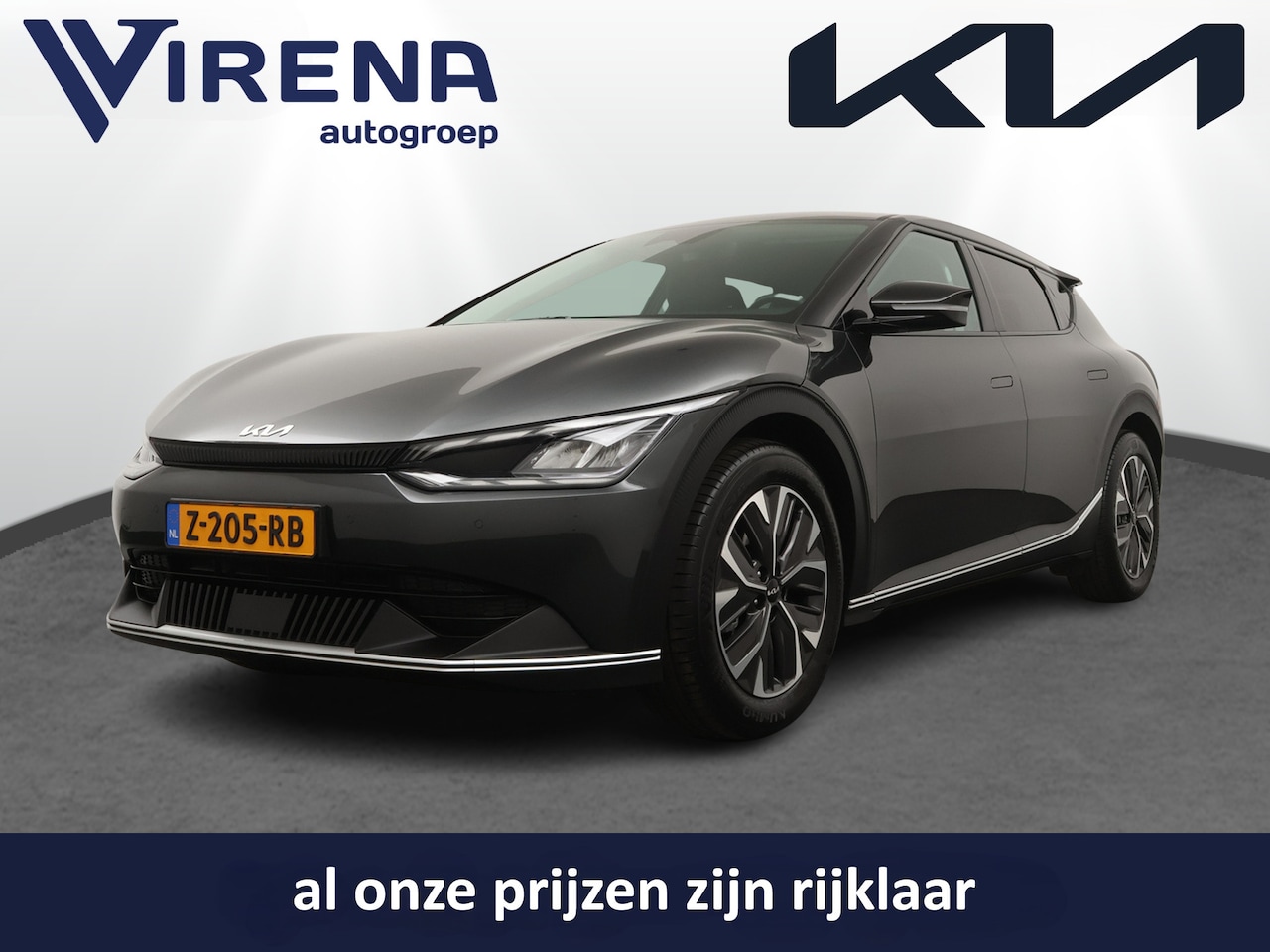 Kia EV6 - Light Edition 58 kWh - Stoel-/stuurverwarming - Cruise Control Adaptief - Apple CarPlay/An - AutoWereld.nl