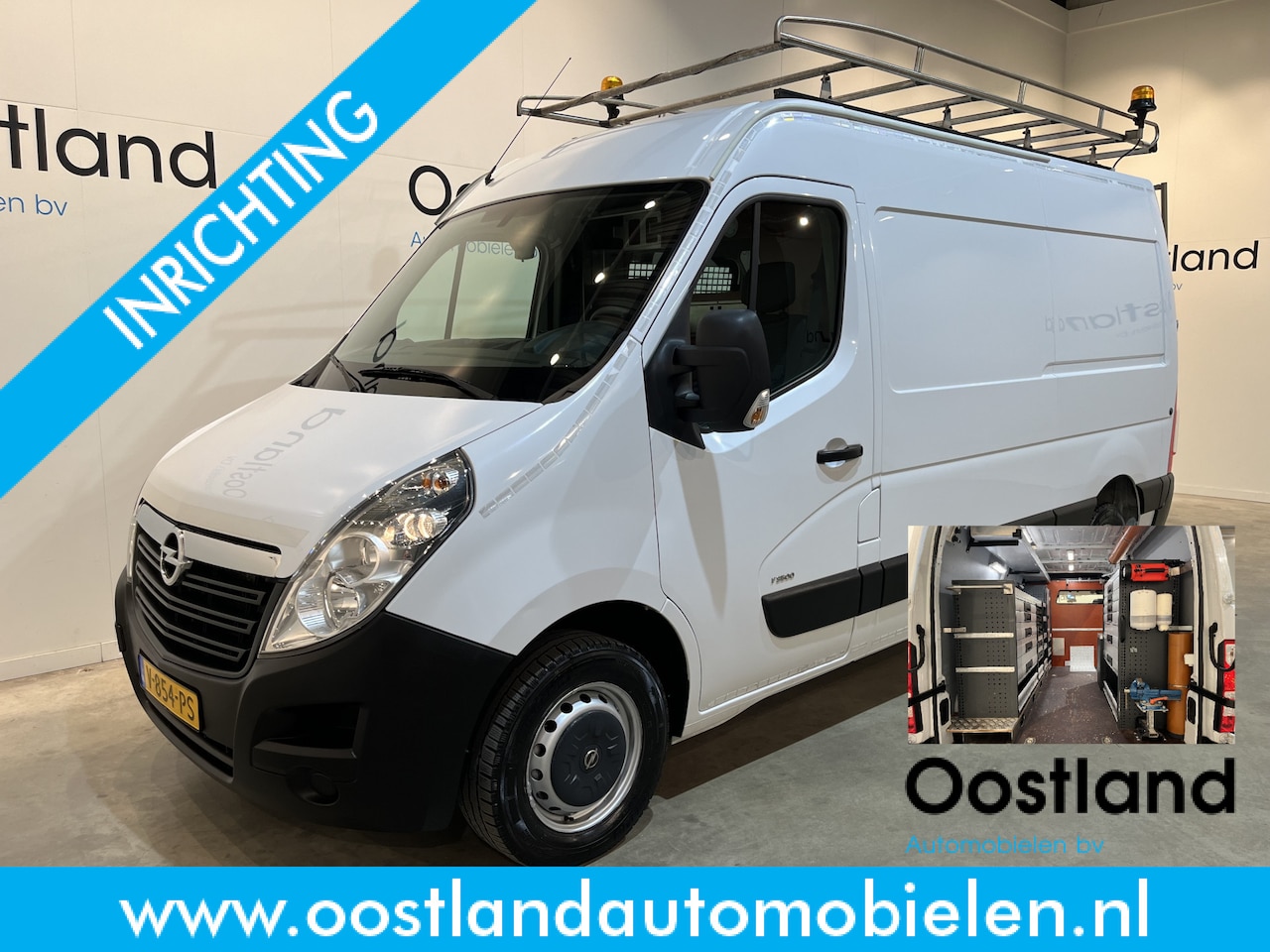 Opel Movano - 2.3 CDTI BiTurbo L2H2 170 PK Automaat Servicebus / Bott Inrichting / Euro 6 / 220V. / Airc - AutoWereld.nl
