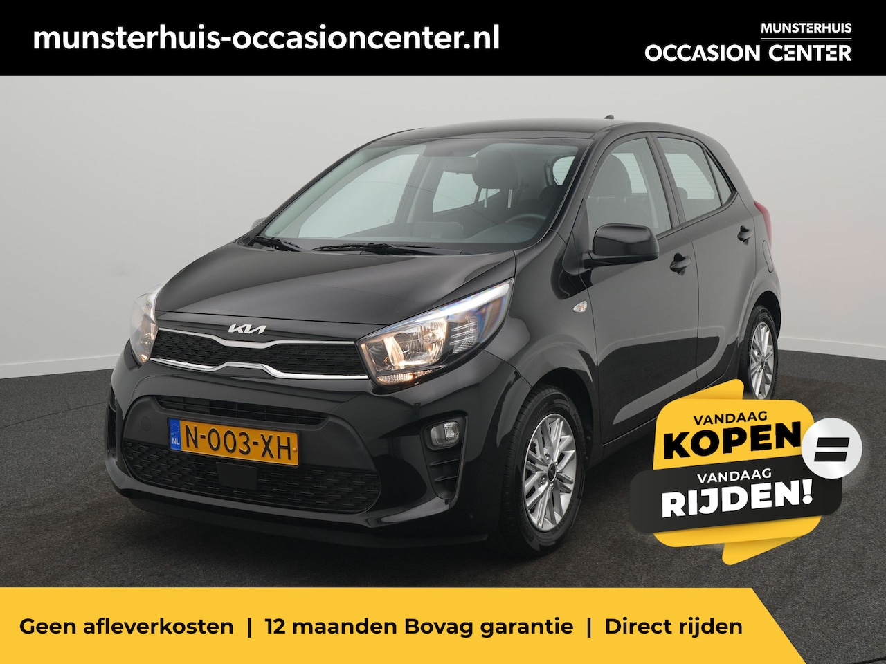 Kia Picanto - 1.0 DPi DynamicLine - RIJKLAARPRIJS - Achteruitrijcamera - Lichtmetalen velgen - AutoWereld.nl