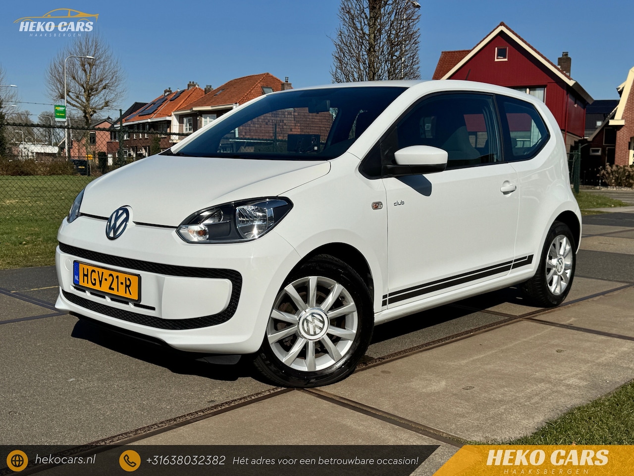 Volkswagen Up! - 1.0 Club Up!·Carplay·Airco·LM Velgen - AutoWereld.nl