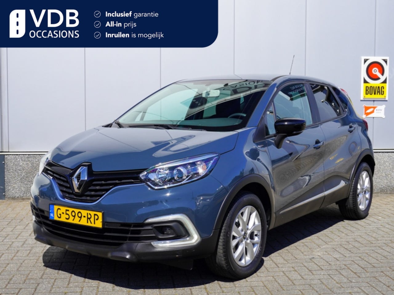 Renault Captur - 0.9 TCe Limited CarPlay | Keyless | Park.sensoren | NAP - AutoWereld.nl