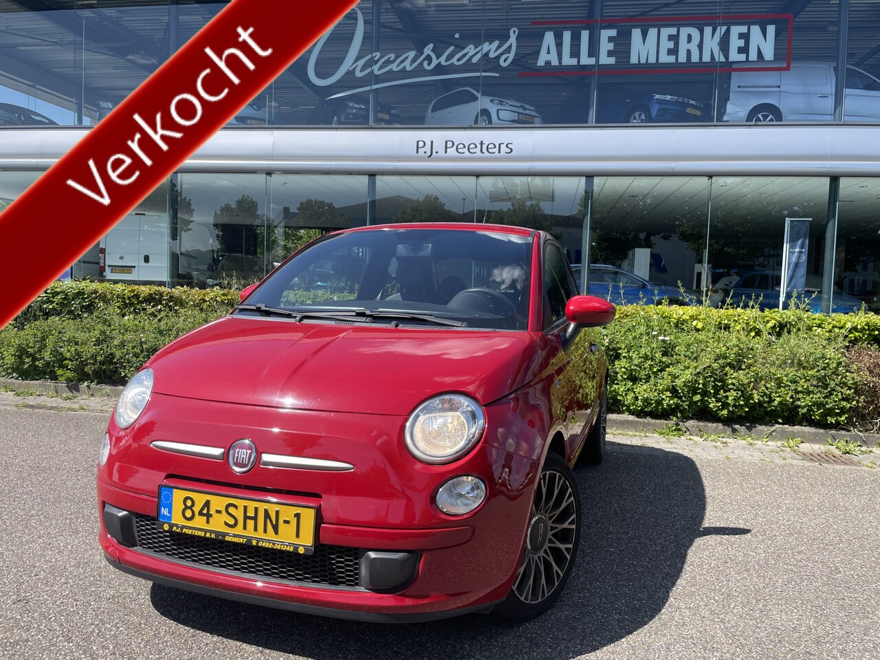 Fiat 500 - 0.9 TwinAir 85 pk Airco - licht metalen velgen 16 inch - dakspoiler - Radio/ CD - AutoWereld.nl