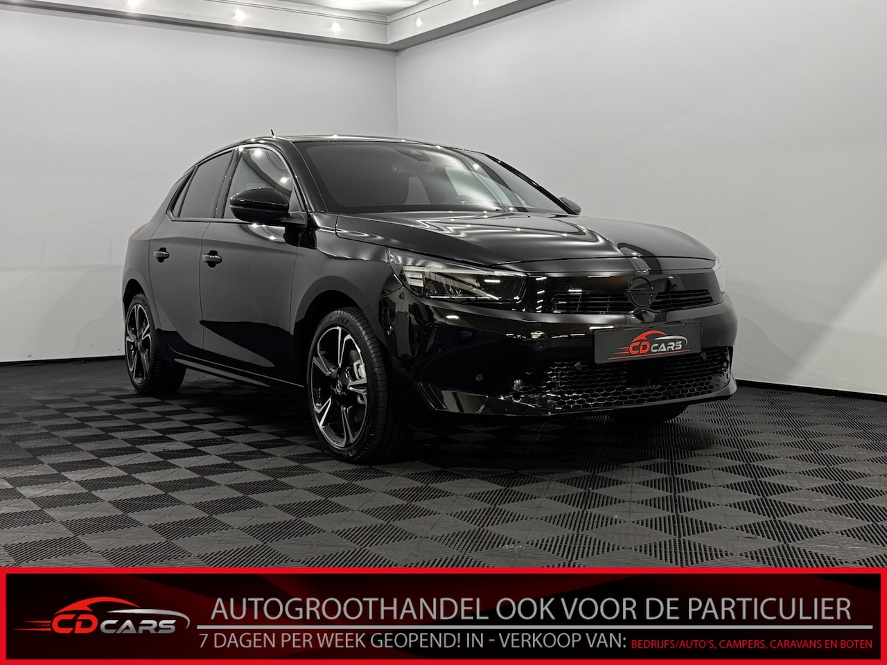 Opel Corsa - 1.2 GS Line Half leder, Camera, Apple carplay, Winterpakket, Virtual desk, Cruise control, - AutoWereld.nl