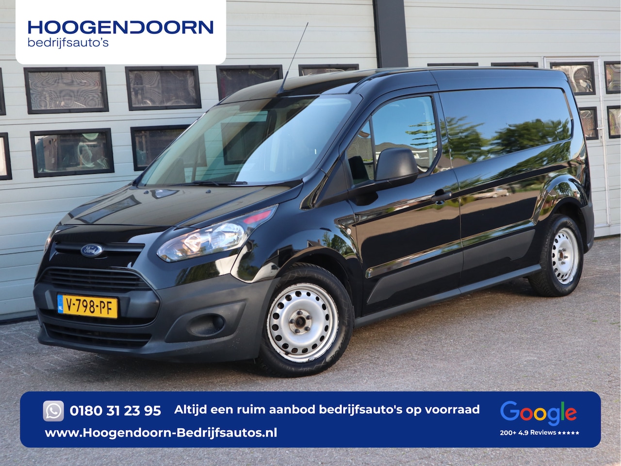 Ford Transit Connect - 1.5 TDCI 101pk Euro 6 - L2 Lang - Trekhaak - Airco - AutoWereld.nl