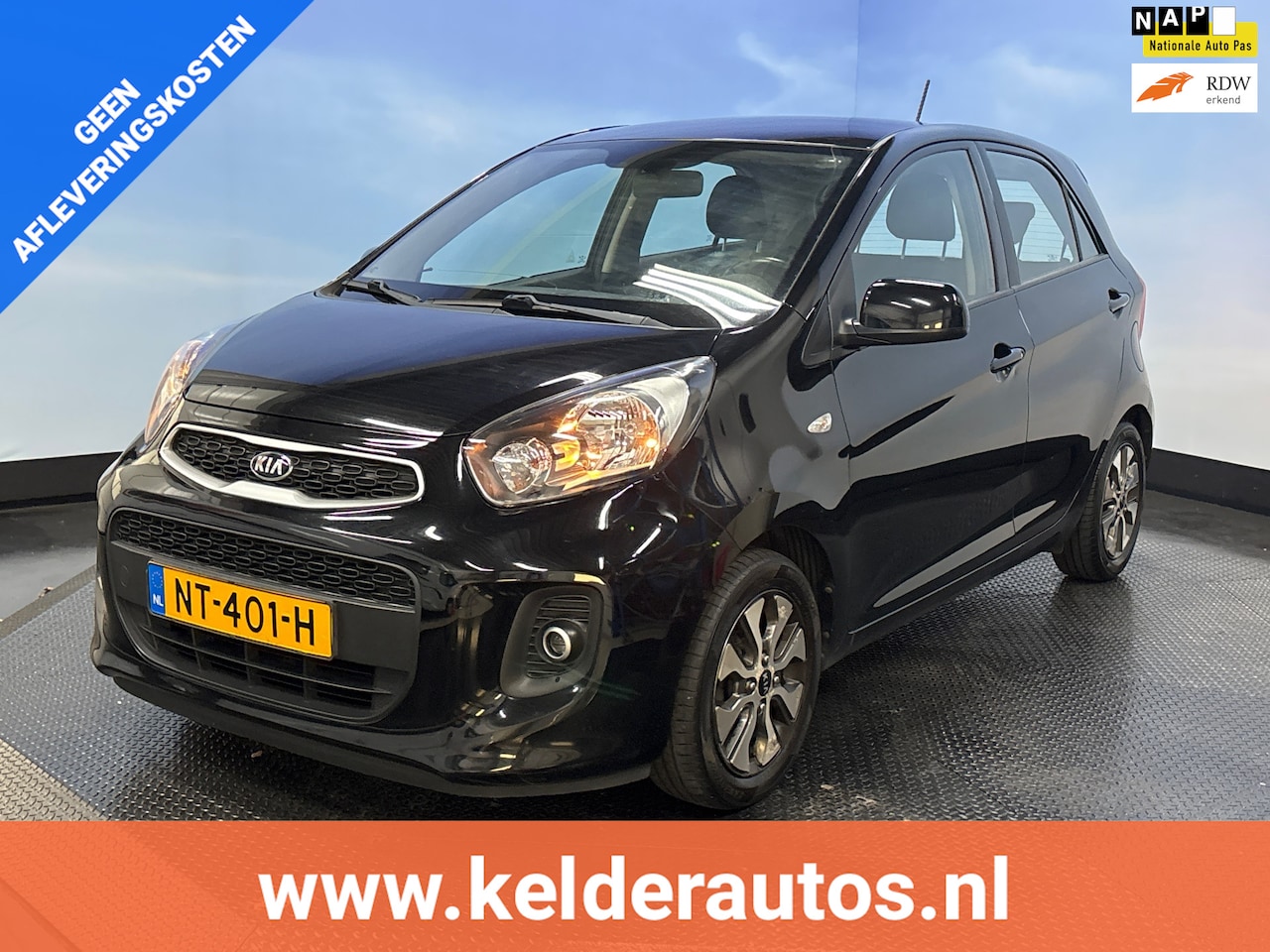 Kia Picanto - 1.0 CVVT EconomyPlusLine Navi, Airco, - AutoWereld.nl