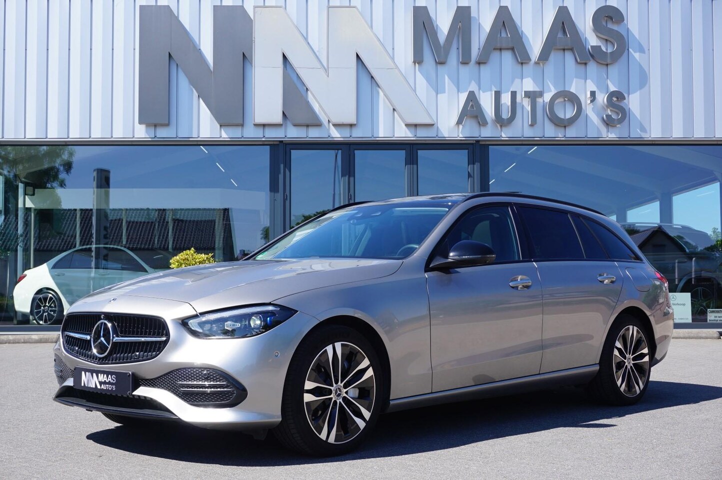 Mercedes-Benz C-klasse Estate - 300 e PANORAMADAK MEMORY TREKHAAK 360 CAMERA - AutoWereld.nl