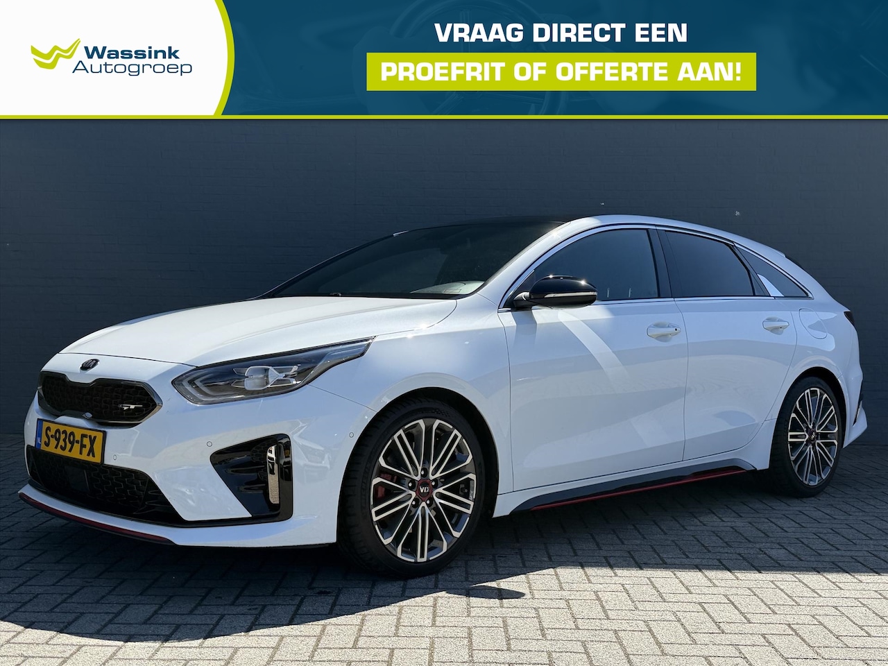 Kia Pro cee'd - GT 1.6 T-GDi 204pk! | Panoramadak | JBL | Navi | Sport stoelen | Dealer onderhouden | Half - AutoWereld.nl
