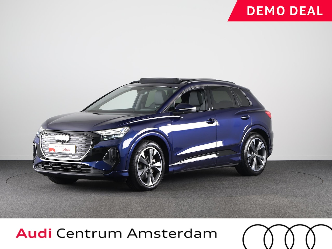 Audi Q4 e-tron - 45 quattro S Edition 82 kWh Private lease vanaf €895,- pm | 286pk | Panoramadak | 20 Inch - AutoWereld.nl