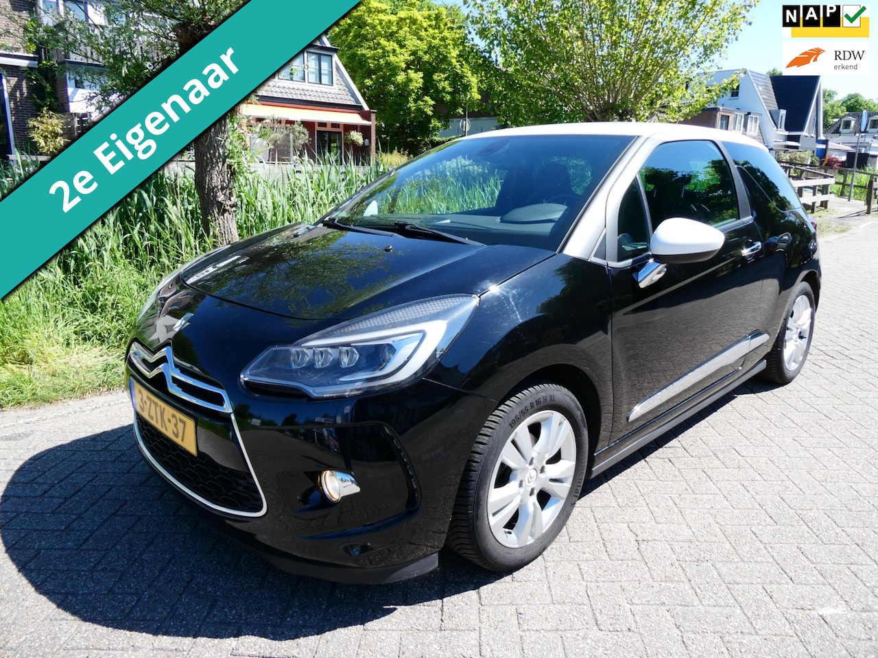 Citroën DS3 - 1.2 PureTech So Chic 2e eig. Historie Clima Cruise Navi - AutoWereld.nl