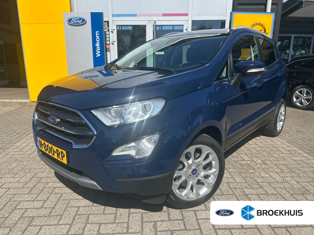 Ford EcoSport - 1.0 125PK Titanium | STOEL-, STUUR- EN VOORRUIT VERWARMING| PARKEERSENSOREN| CRUISE CONTRO - AutoWereld.nl