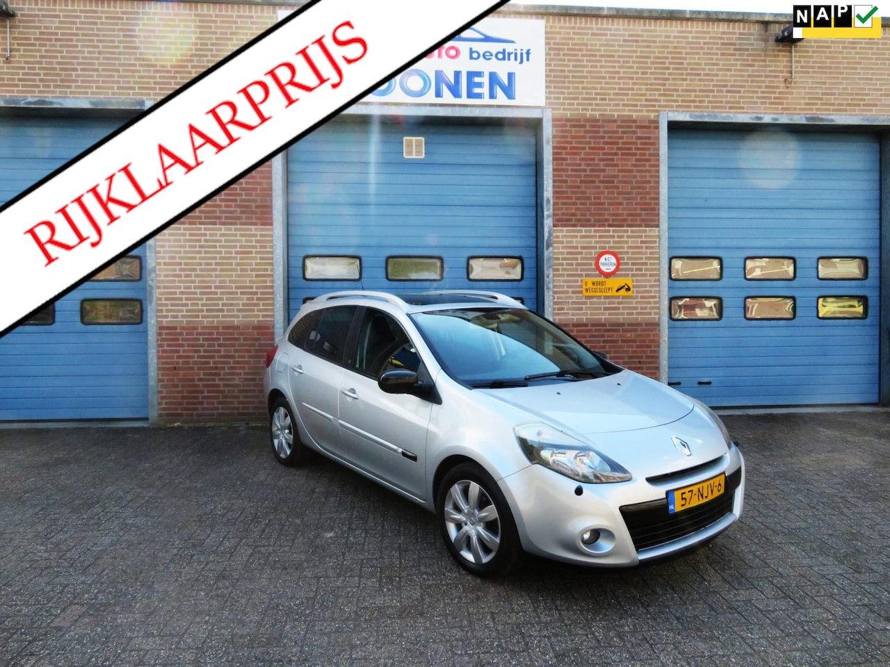 Renault Clio Estate - 1.2 TCE 20th Anniversary|5 deurs|Airco|Elektrisch glazen schuifdak|licht metalen velgen - AutoWereld.nl