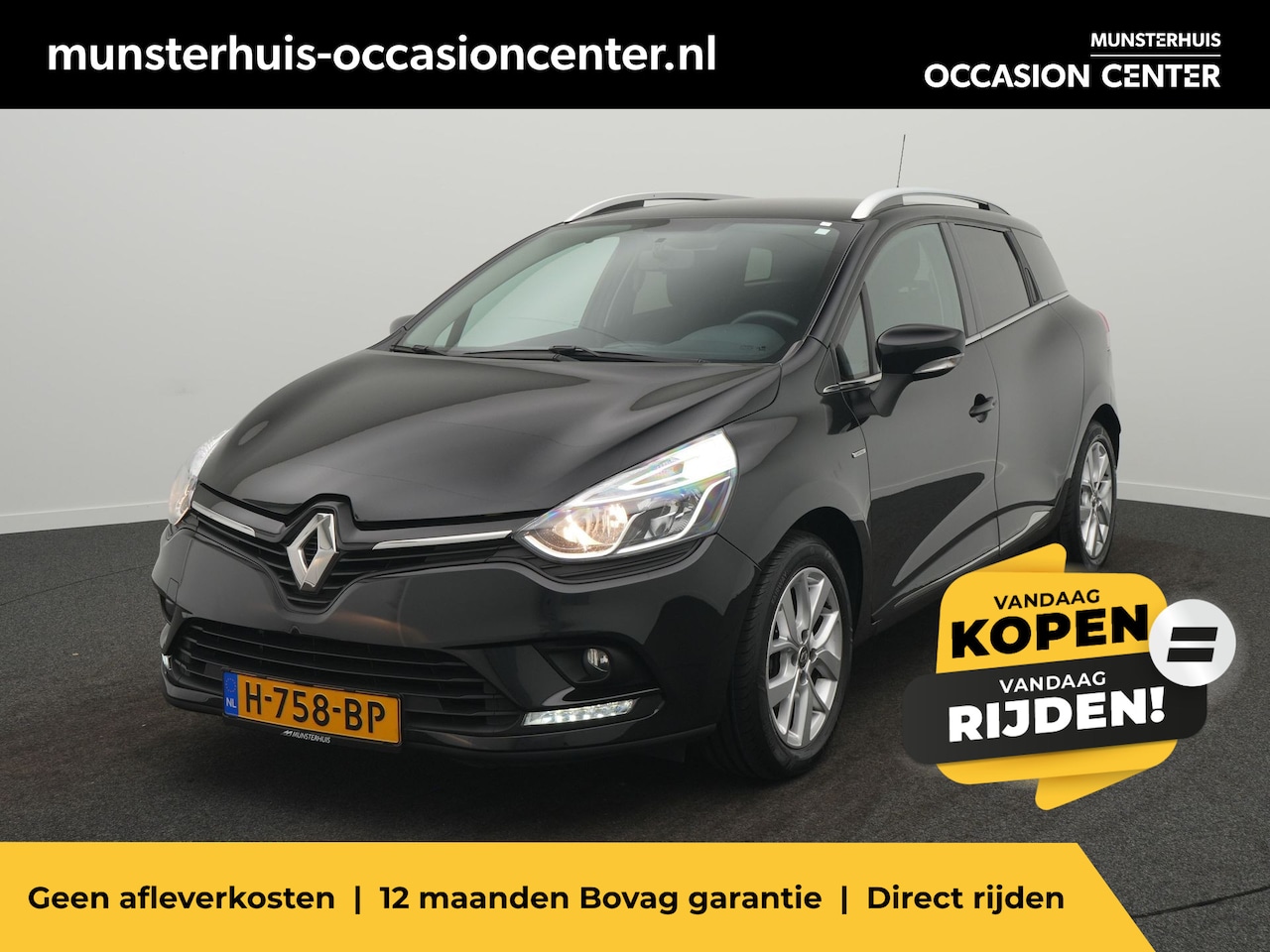 Renault Clio Estate - TCe 90 Limited - RIJKLAARPRIJS - Navigatie - AutoWereld.nl