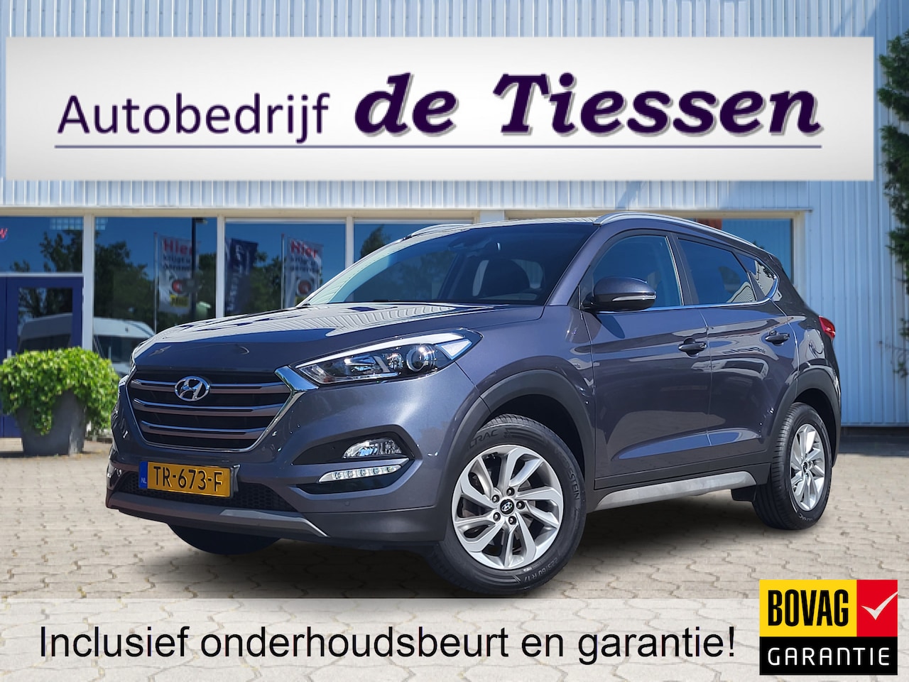 Hyundai Tucson - 1.6 GDI Comfort 1.6 GDi Comfort, Camera, Trekhaak, Stoelverw, Rijklaar met beurt & garantie! - AutoWereld.nl